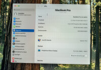 Apple MacBook Pro15.4 A1990 15" 6‑Core. i7-8750HTouch Bar 16GB 256GB