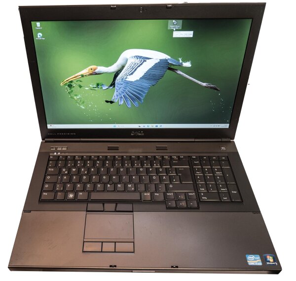 Dell Precision M6600 17" Laptop, Core i7-2760M @2,40 GHz, 16 GB RAM Win 11 Pro